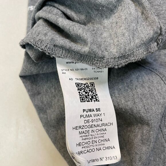 Puma BMW Motorsport Graphic T-shirt Men XL Gray Short Sleeve 531195 03 - Picture 6 of 7